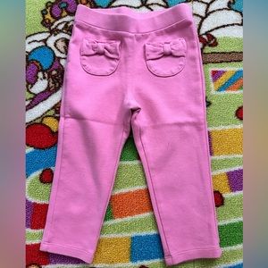 Gymboree girls 👧 pink pants 👖